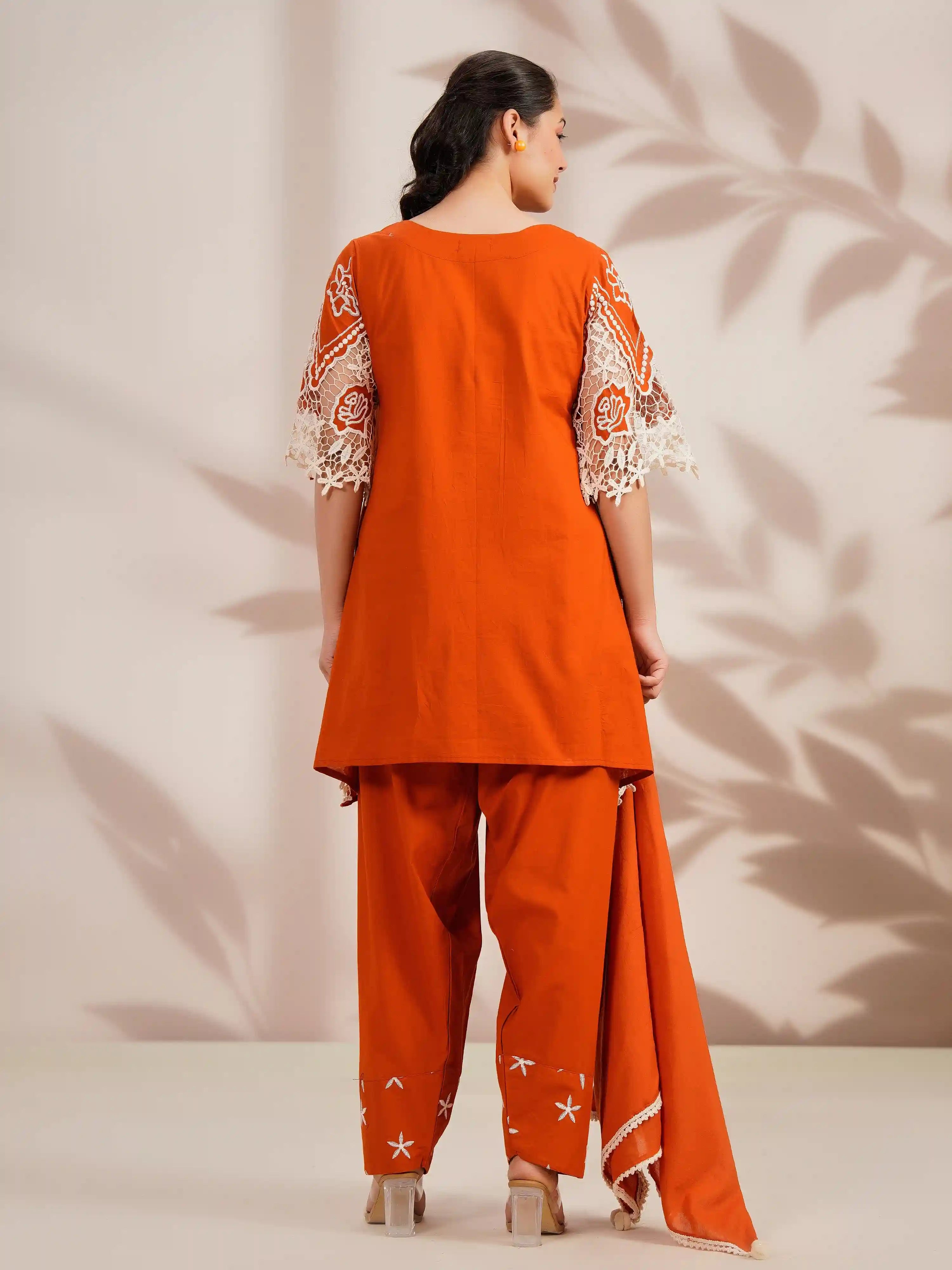 SUNSHINE EMBROIDERED ELEGANCE PAKISTANI FARSHI SALWAR SUIT