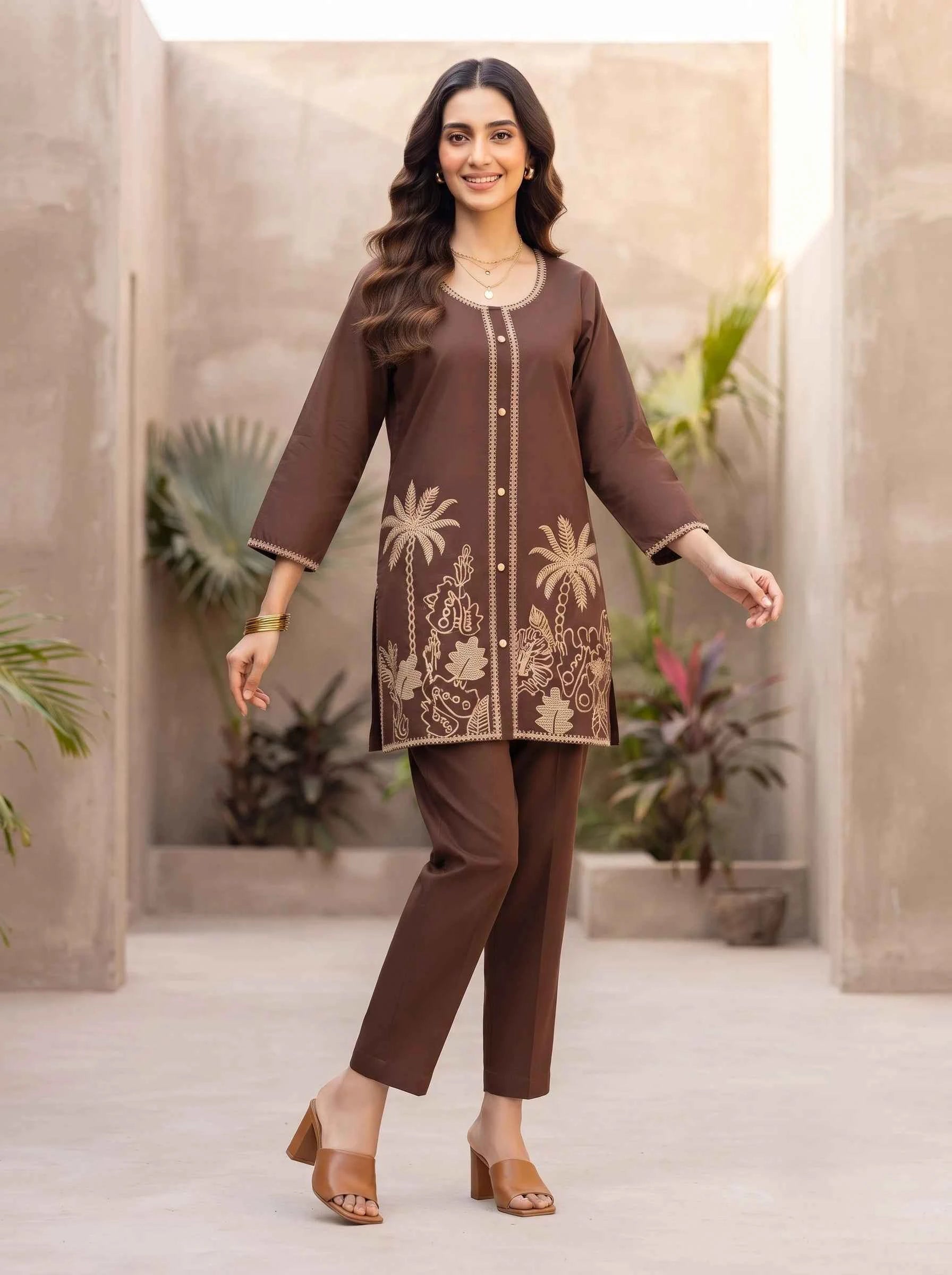 FOREST WHISPER GERMAN RAYON CO-ORD SET