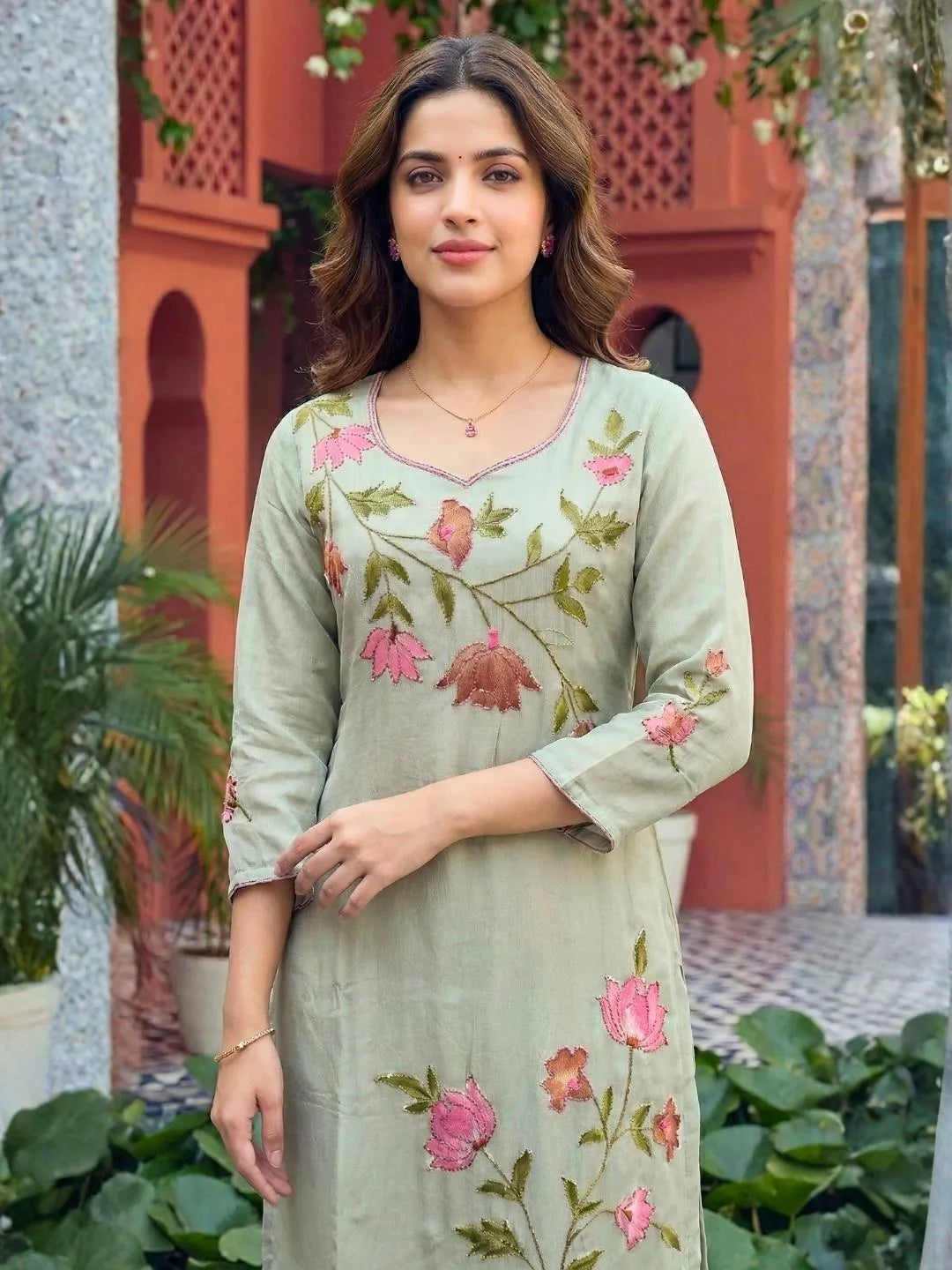 PISTA BLOOM GRACE HANDWORK SUIT SET