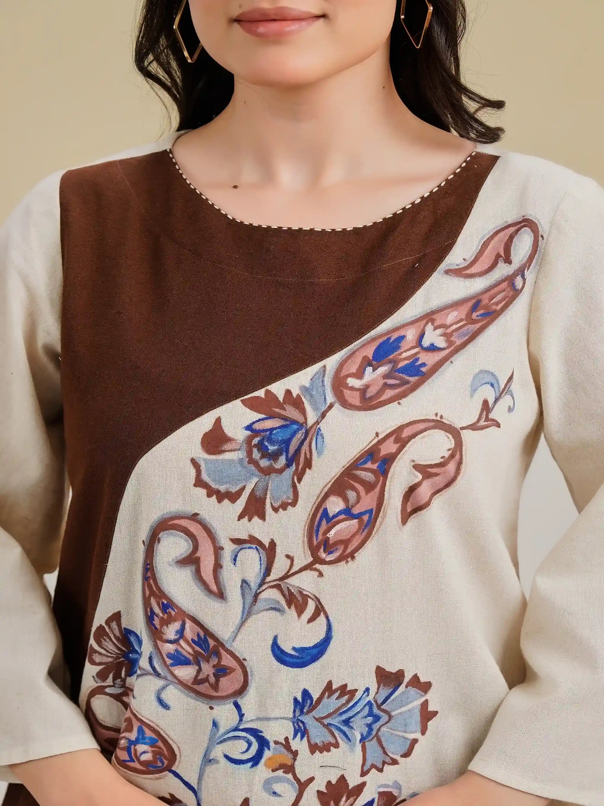 COFFEE PAISLEY CO-ORD SET