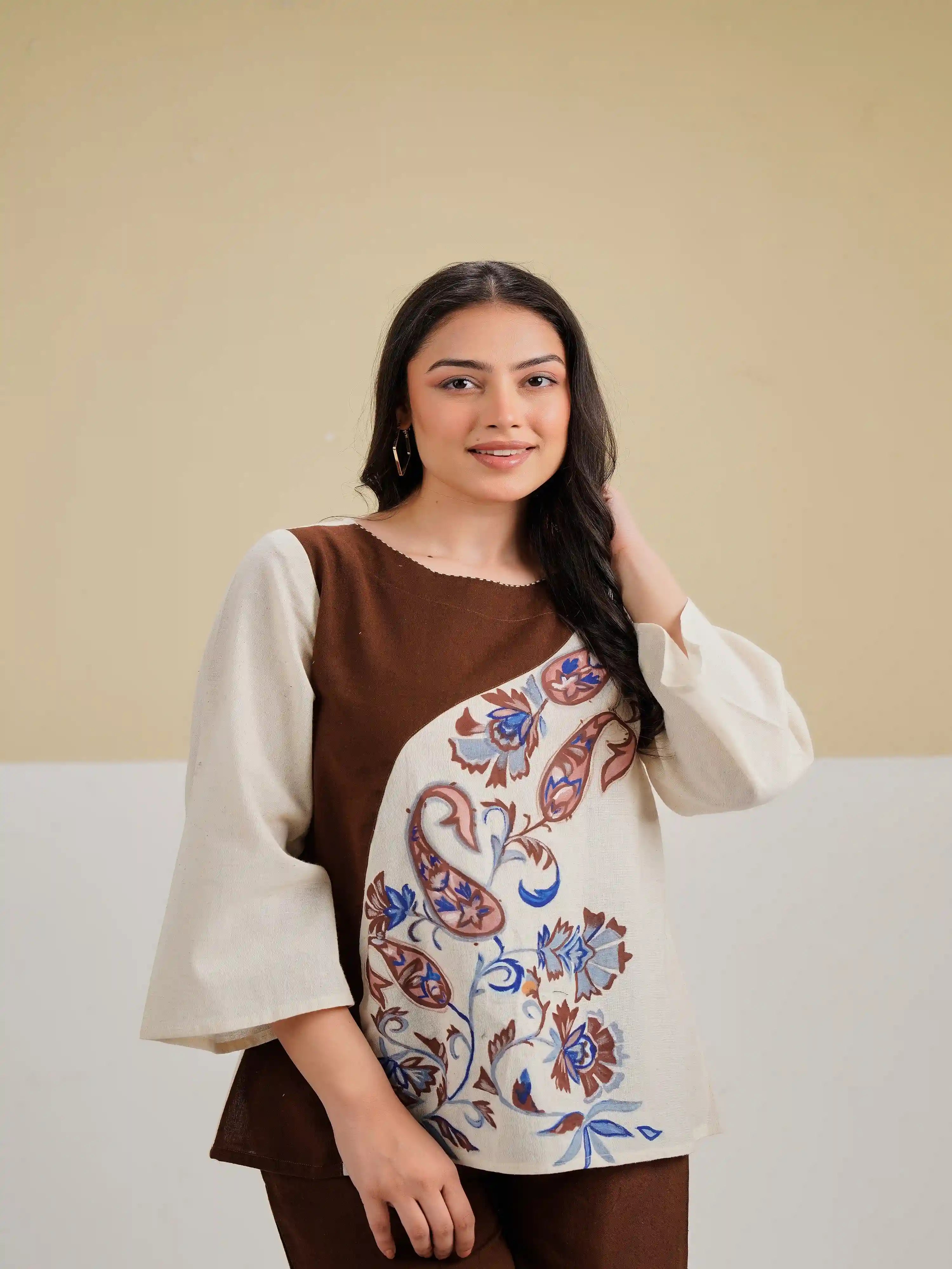 COFFEE PAISLEY CO-ORD SET