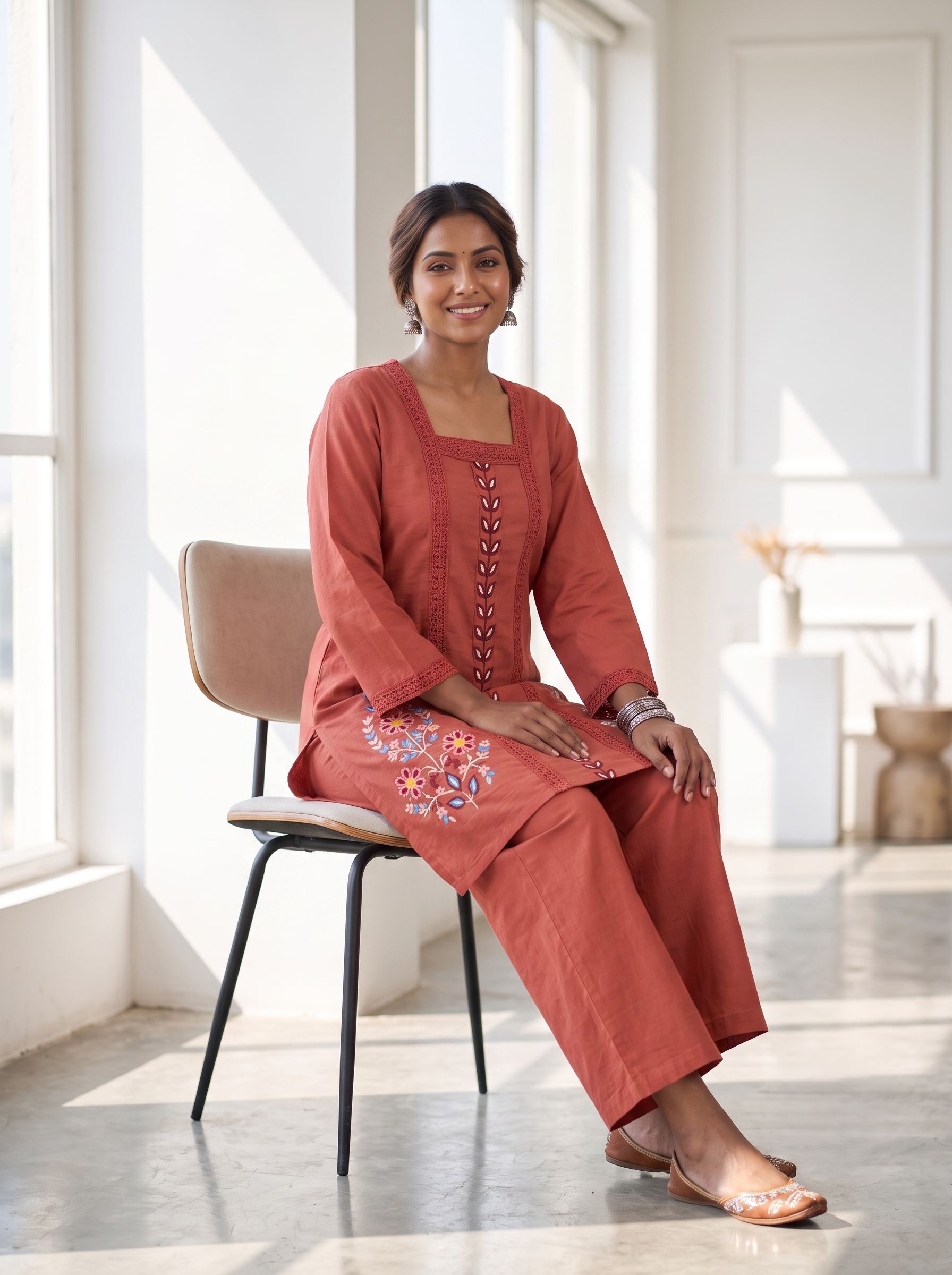 ROSEWOOD HERITGE PURE COTTON CO-ORD SET