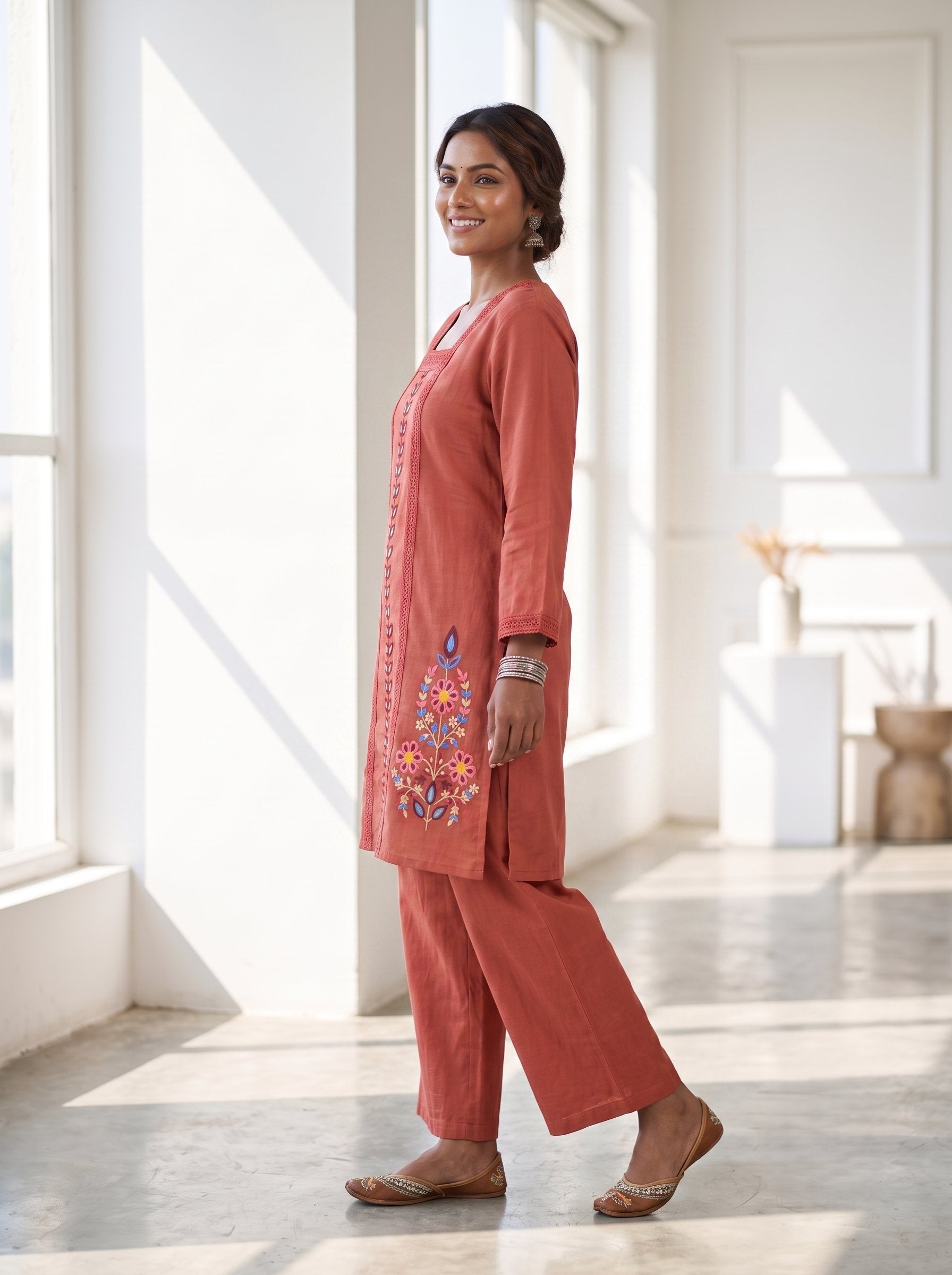 ROSEWOOD HERITGE PURE COTTON CO-ORD SET