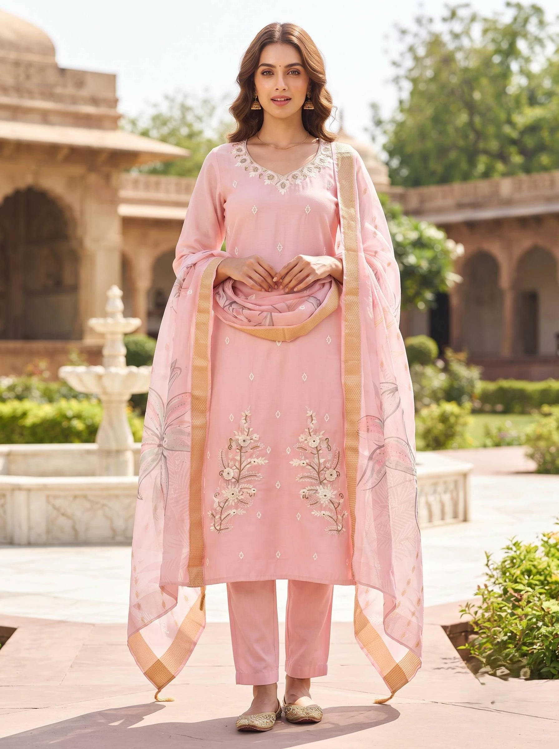 ZOYA PINK SUIT SET