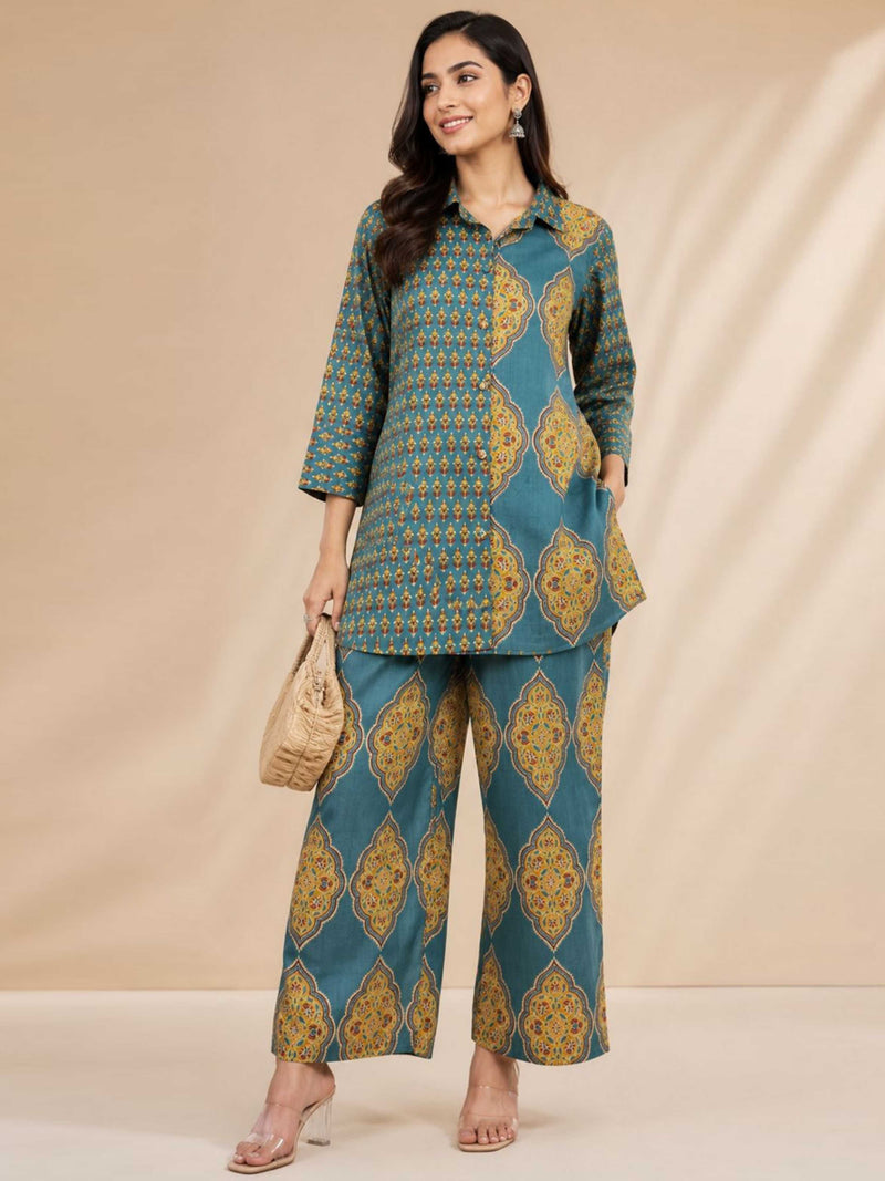 CLASSIC HERITAGE PRINT PURE COTTON CO-ORD SET