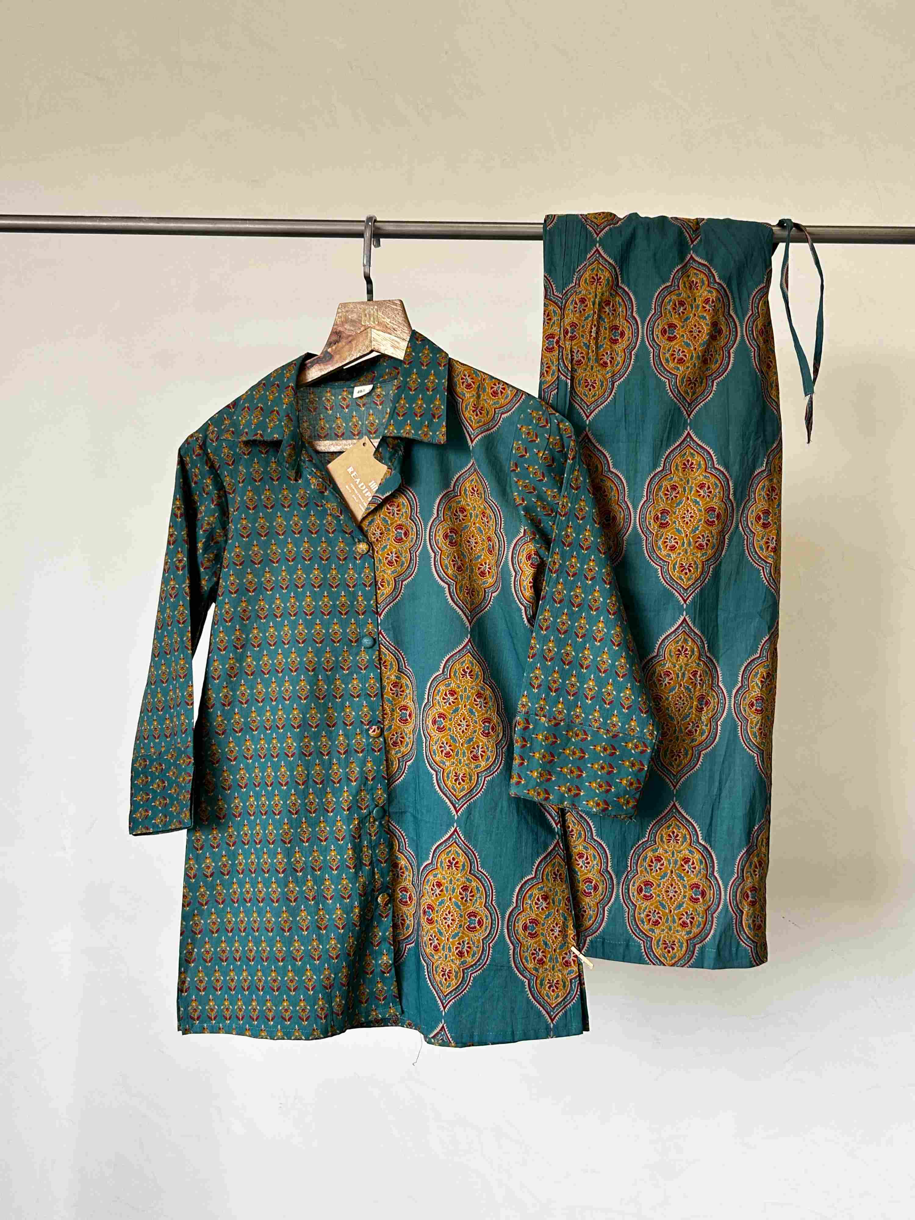 CLASSIC HERITAGE PRINT PURE COTTON CO-ORD SET
