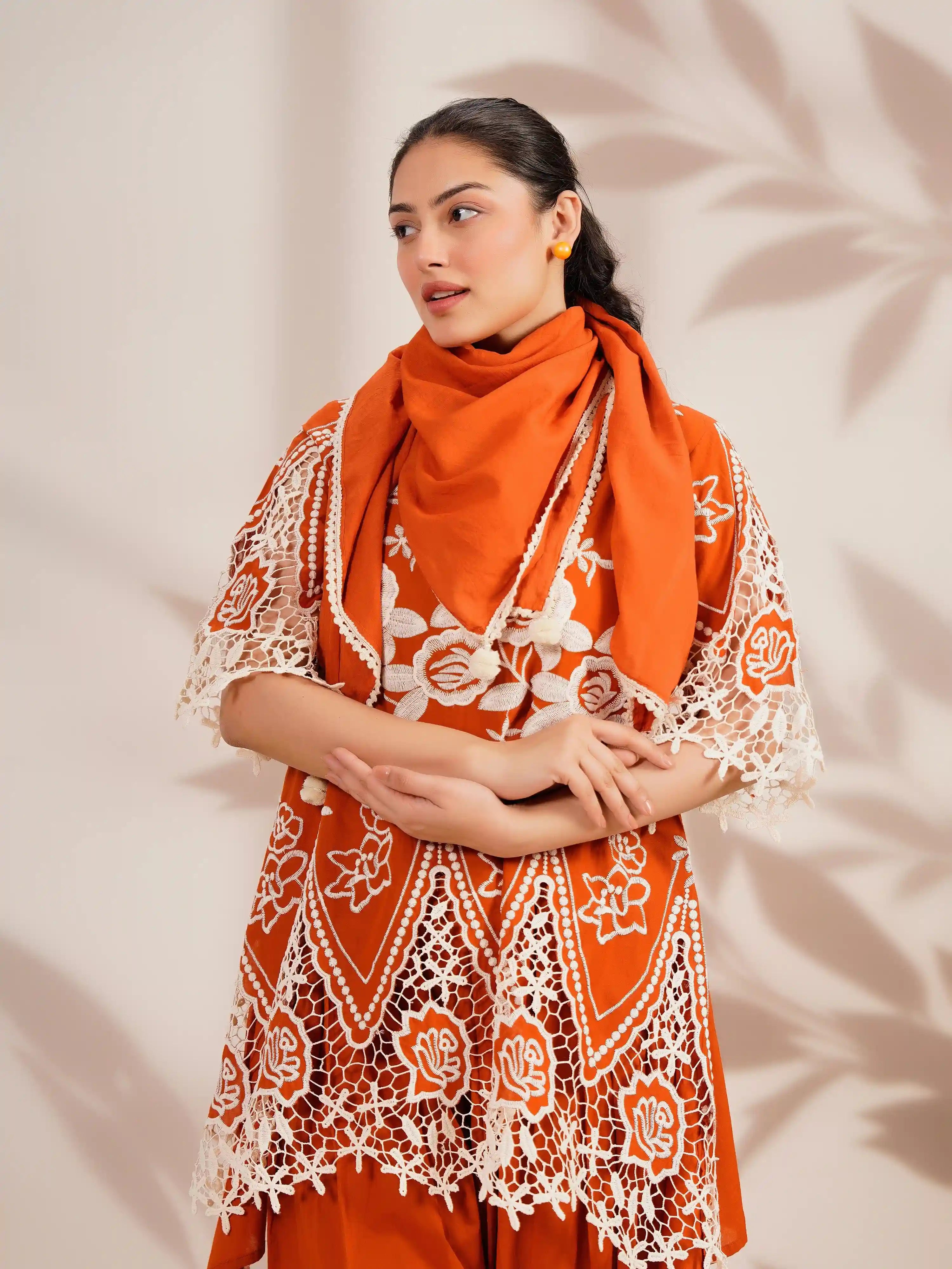 SUNSHINE  EMBROIDERED ELEGANCE PAKISTANI FARSHI SALWAR SUIT
