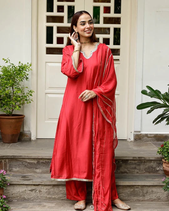 Chameli Embroidered Suit Set