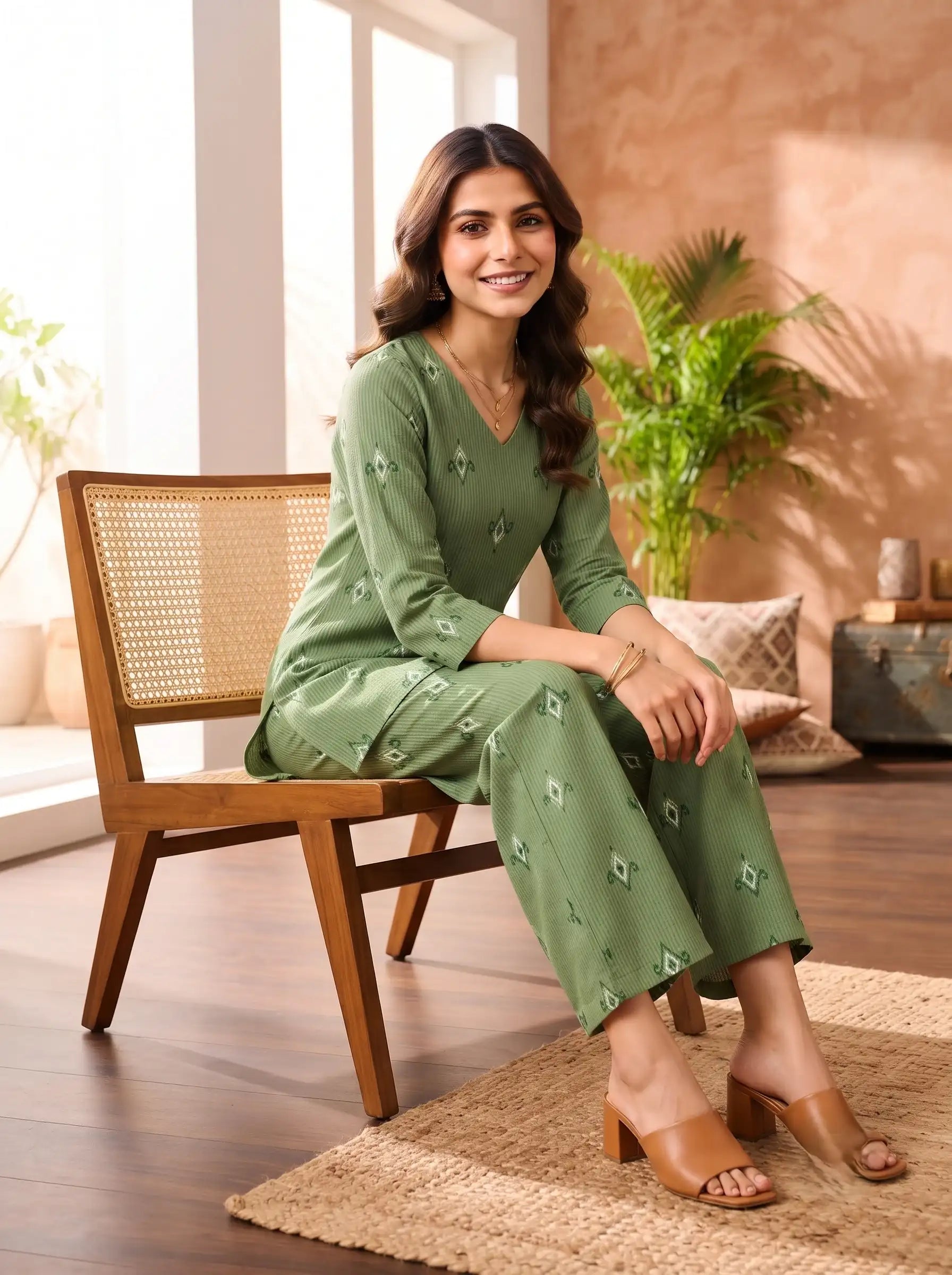 FOREST WHISPER PURE COTTON CO-ORD SET