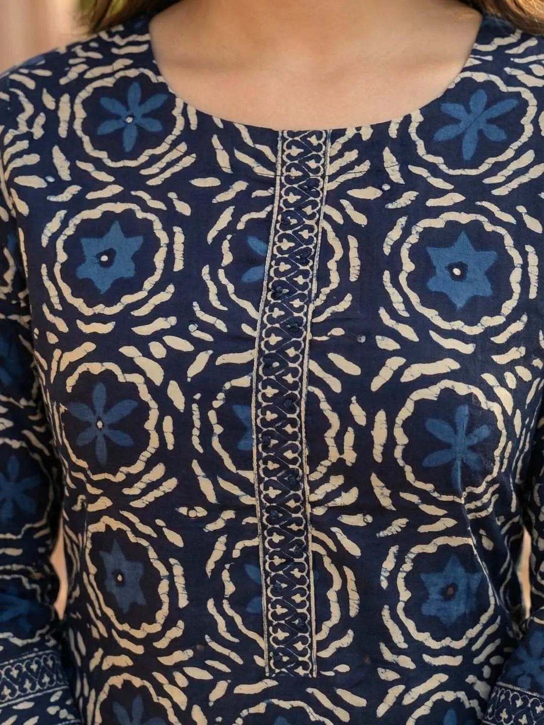 INDIGO HERITAGE ELEGANCE SUIT SET