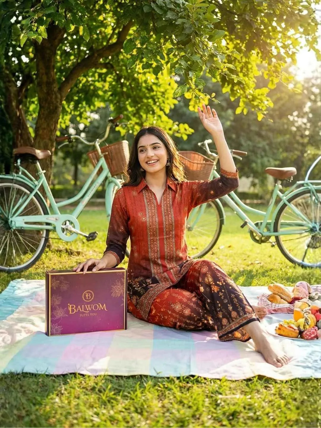 RUSTIC SUNSET GARDEN CO-ORD SET