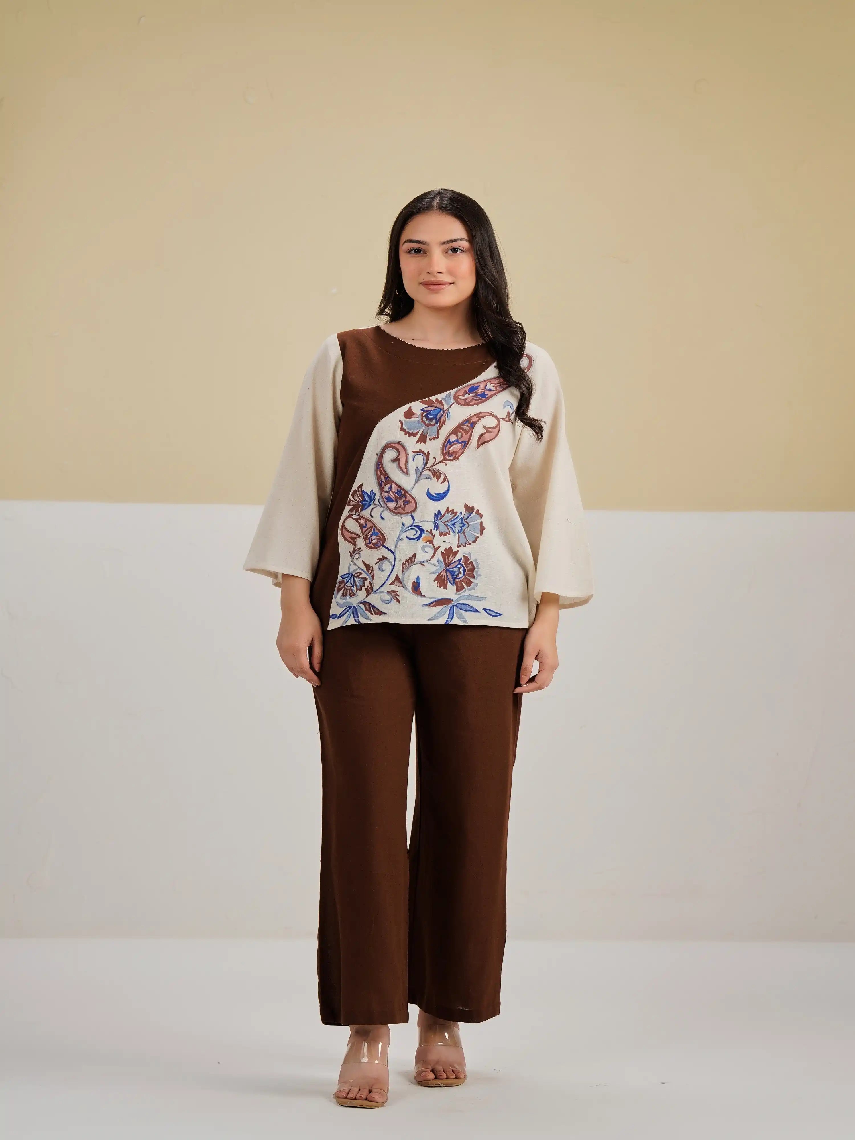 COFFEE PAISLEY CO-ORD SET