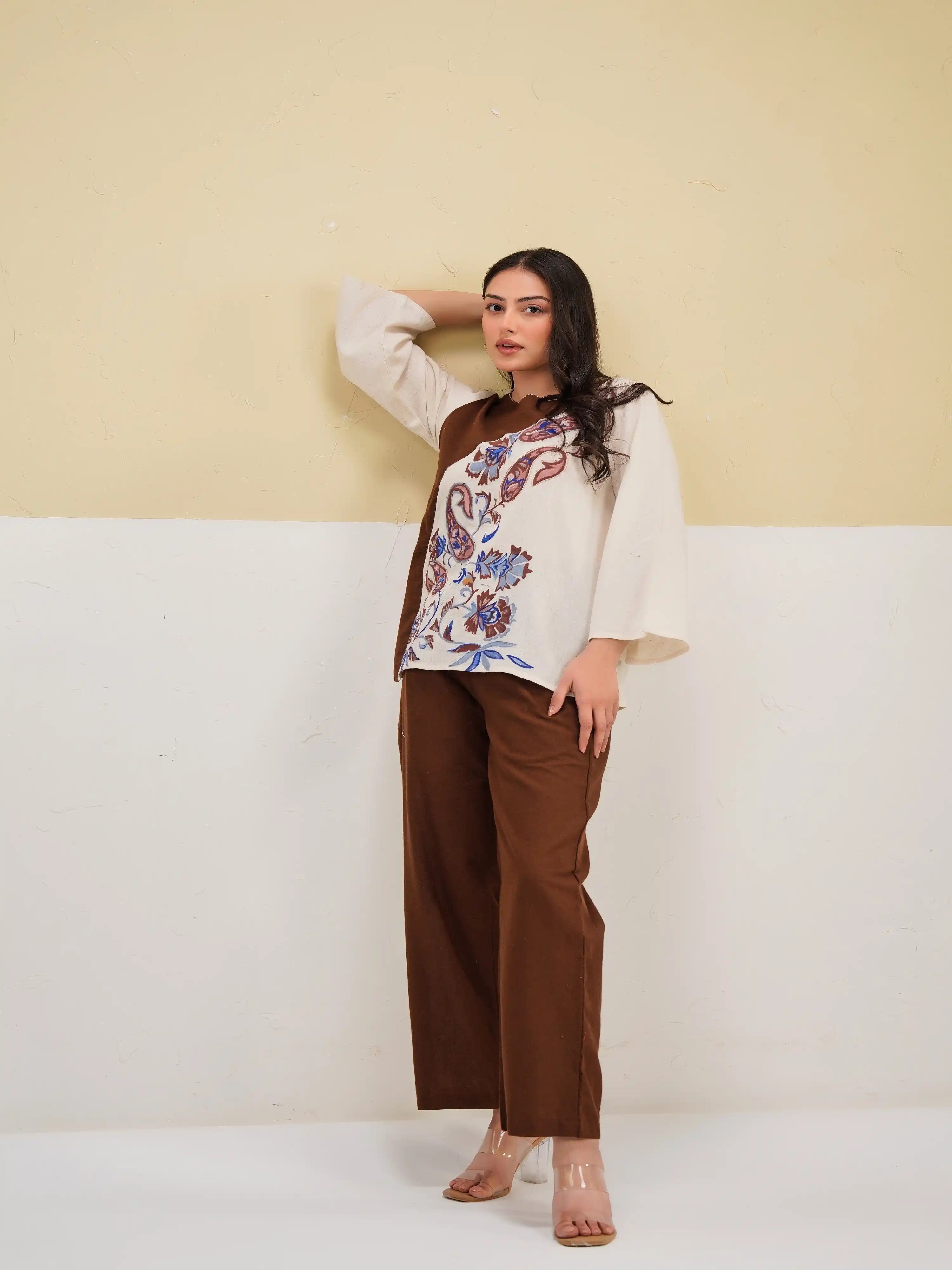 COFFEE PAISLEY CO-ORD SET