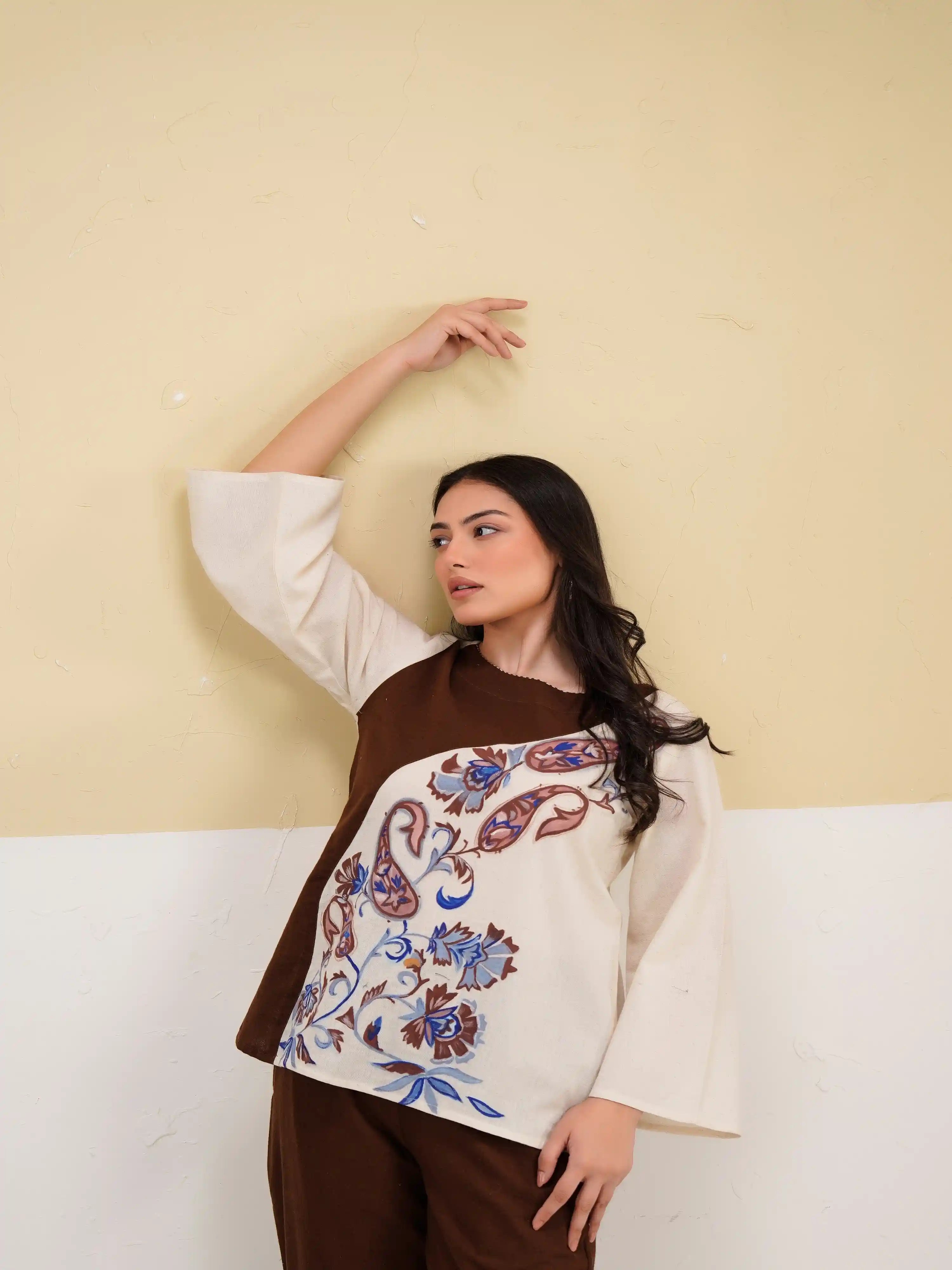 COFFEE PAISLEY CO-ORD SET