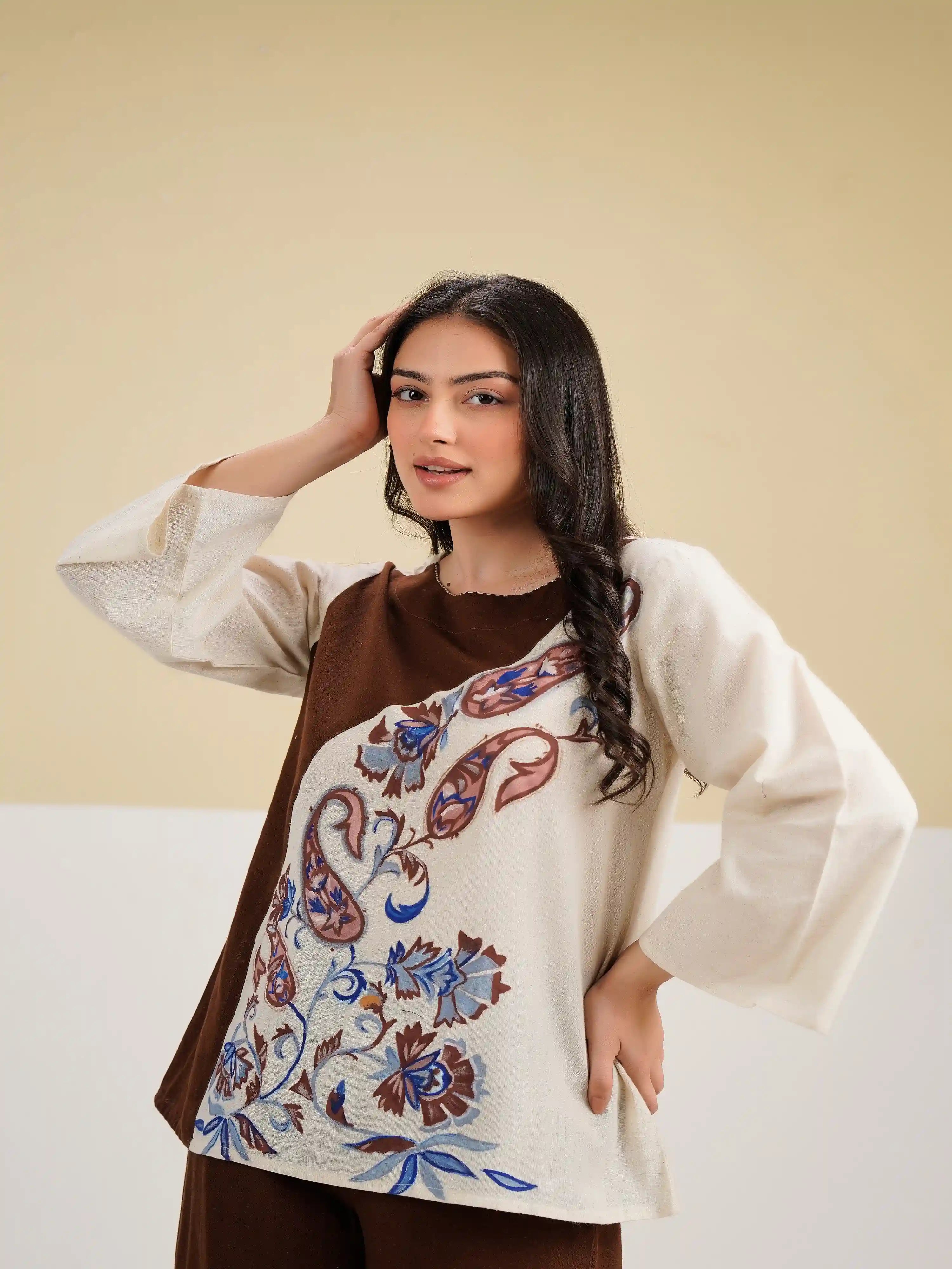 COFFEE PAISLEY CO-ORD SET