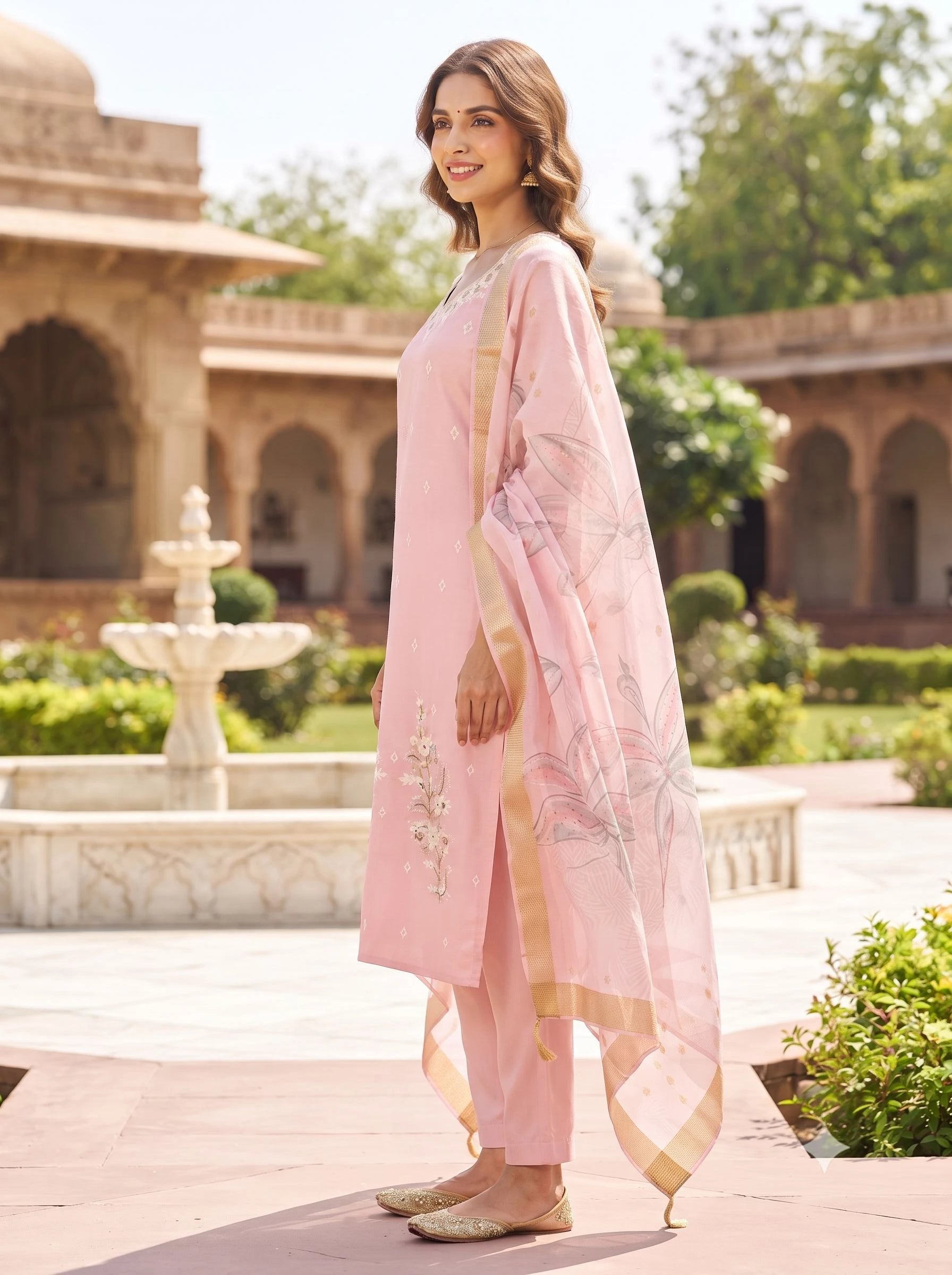 ZOYA PINK SUIT SET
